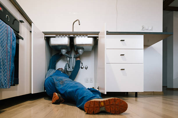 Professional Plumbing technician working in Chalfont, PA